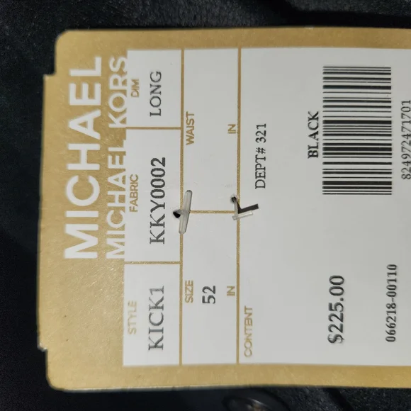 Micheal Kors Black Blazer Jacket
